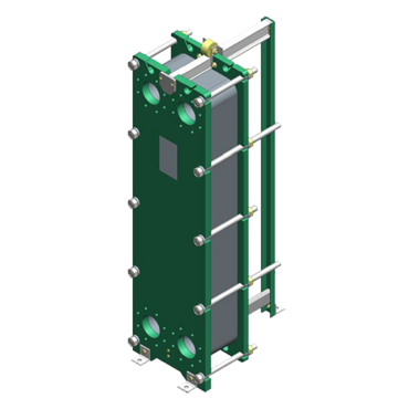 Теплообменник пластинчатый разборный CLEVER CLH 150L | AISI 316 | 0,5 мм | EPDM