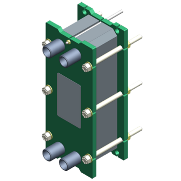 Теплообменник пластинчатый разборный CLEVER CLH 32S | AISI 316 | 0,5 мм | EPDM
