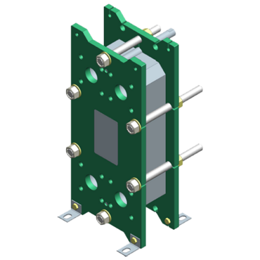 Теплообменник пластинчатый разборный CLEVER CLH 50S | AISI 316 | 0,5 мм | EPDM