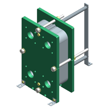 Теплообменник пластинчатый разборный CLEVER CLH 65S | AISI 316 | 0,5 мм | EPDM